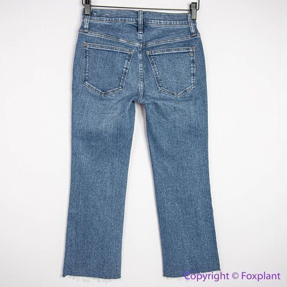 NEW Madewell the petite Kick Out Crop‎ Jeans in Cherryville Wash, 24P - Picture 7 of 14